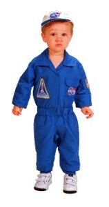 Flight Suit With Embroidered Cap (As Shown;18 Months)