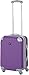 Travelers Club Chicago Hardside Expandable Spinner Luggage, Purple/Grey, Carry-On 20-Inch