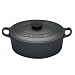 Kitchen & Housewares : Le Creuset Cast Iron Oval Casserole, Granite, 25 cm