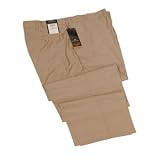 Big Men's Savane Plain Front Flex Waist Dress Pant