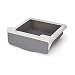 Joseph Joseph CupboardStore Under Shelf Drawer Kitchen Cabinet Storage Organizer, Space Saving, Gray/White