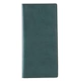 Man-Made Leather Passport Ticket Holder Color: Green