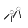 Hampton Fitness Olympic (2" inch) Spring Lock Collar, (w/ rubber tabs 1pr)
