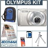 Cheap Olympus Stylus 7030 Camera Kit,- Titanium - with 8GB SD Memory Card, Camera Case, Table Top Tripod, Spare LI-42B Type Lithium-ion Battery, EZ Digital Photography Guide Card