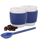 Espresso Cups Blue - Set of 2 By Kaffe-Function
