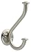 Liberty Hardware 133077 Cirque Coat and Hat Hook, Satin Nickel