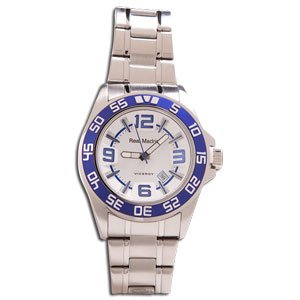 Viceroy Men's 432857-05 Real Madrid Round Stainless Steel White Dial Date Watch