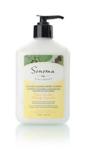 Sonoma Hand and Body Lotion, Citrus Medley, 12 Fluid Ounce