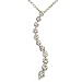 11 Round 'S' Journey Diamond Pendant on Chain 1.00cttw