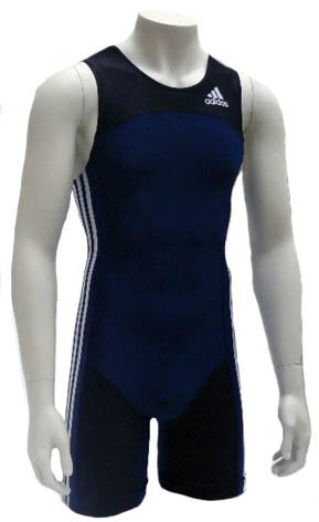 Adidas Mens Weightlifting Wrestling Atenus Suit