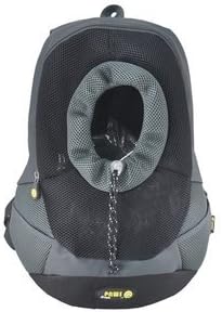 Wacky Paws Pet Backpack, Small, Black