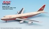  : InFlight ALIA Red Schemed JY-AFA 747