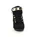 LINK PEGGY-53K Children Girl's Comfort Lace Up Hidden Wedge Sneakers
