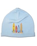 ~ Jamie Rae Blue Surf Board Beanie Hat