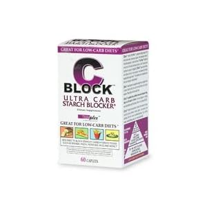 CBlock Ultra Carb Starch Blocker, Caplets 60 ea by BioMD Nutraceuticals