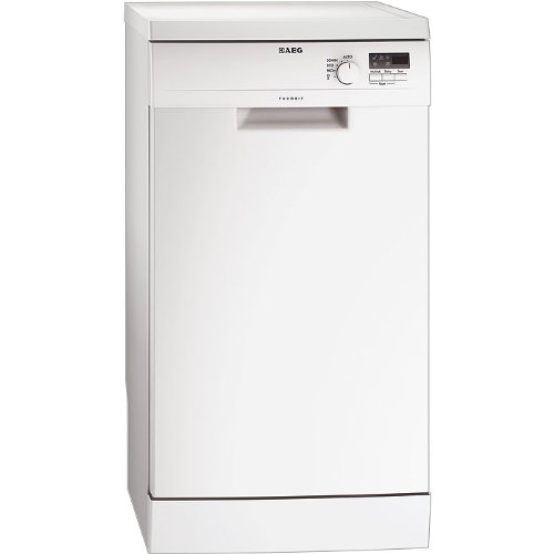 AEG-Electrolux AEG FAVORIT F55420W0P Freistehender Geschirrsp&uuml;ler / AAA / 9 Liter / 0.79 kWh / 9 MGD / 44.6 cm / Abschaltautomatik AutoOff / Spezi ...