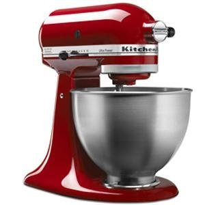 Kitchenaid Ultra Power&reg; 4.5 Quart Tilt-head Stand Mixer Blender Red Ksm95er