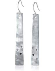 Kenneth Cole New York Silver-Tone Linear Earrings