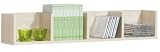 SB-Design 206-004 Wandregal Point 4 - B/H/T: 92.0 x 16.5 x 17.0 cm, Ahorn