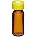 Wheaton W225152-0204 Borosilicate Glass 1.8mL Vial with 0.005 Red PTFE/0.035 Silicone Lined 9mm ABC Screw Cap, Amber/Blue (Case of 100)
