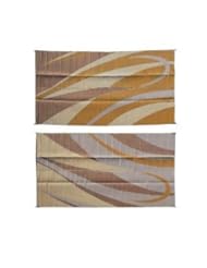 Mings Mark Inc Awning Mat 8 X 20 Brown/Gold GC7