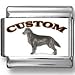 Flat-Coated Retriever Dog Custom Photo Italian Charm