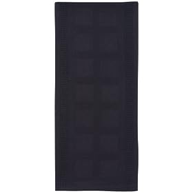 Gourmet Classics Bamboo-Derived Rayon and Cotton Jacquard Towel, BlackGourmet Classics Bamboo-Derived Rayon and Cotton Jacquard Towel