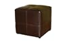 Baxton Studio Grazia Dark Brown Ottoman