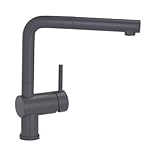 IMAGE OF Blanco 441199 Linus Pullout Kitchen Faucet, Anthracite