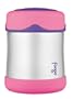 Thermos Foogo Leak-Proof Stainless Steel 10-Ounce Food Jar, Pink