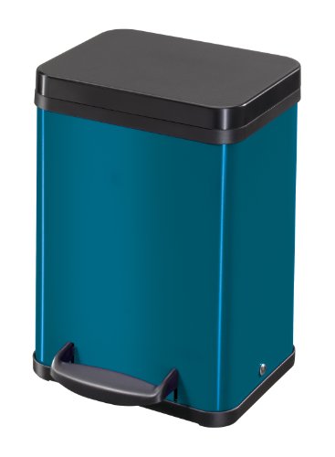 Hailo 0622-169 Tret-Abfalltrenner Trento &ouml;ko 2 x 11, petrol
