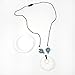 Silicone Teether Pendant Necklace and bracelet set for Moms - Non-toxic, BPA-Free, Stylish, Trendy, Great For Soothing Teething Babies, Great Gift For Other Moms