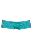 Vitamin A French Dot Mint Boyshort Bottom