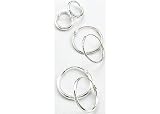 Signature Three Endless Hoop Set STERLING SILVER