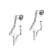 Celebrity Silver Star Earrings Jewelry