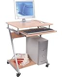 Computer Desk w/ Keyboard drawer & Casters