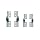 Friction Hinge, 430 Stainless Steel, 1" Leaf Height, 2-5/8" Open Width, 17.7 lbs/in Torque, Left Hand (Pack of 1)