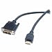 Techfocus HDMI Male to DVI-D Single Link Video/Monitor Cable (5M)
