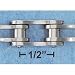 Links Br-2958 : Stainless Steel 8.5 Inch Bicycle Chain Bracelet