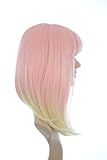 Pink and Blonde Candy Floss Inverted Bob Wig | Nicki Barbz Hairstyle Wig