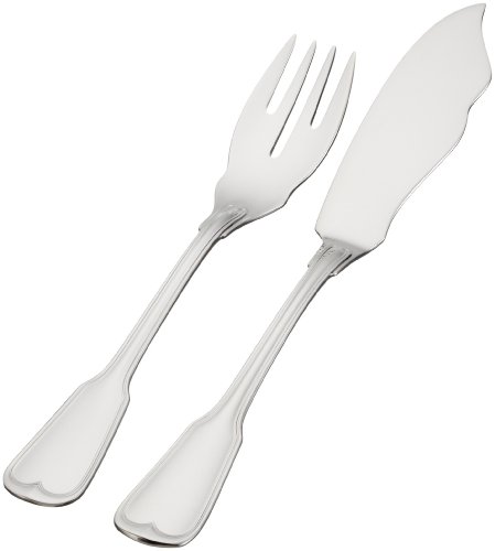 WMF 0156350040 Fischbesteck Set 2-teilig Augsburger Fadenmuster Preisvergleich