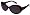 Shiny Black & Red Frames / Smoke CR-39 Lenses