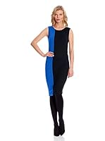 Blueberry Vestido Eunice (Negro / Azul)