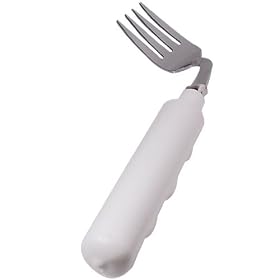 Comfort Grip Utensils Right Hand Fork