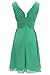 Dressystar Short Bridesmaid Dress Chiffon Party Evening Dress