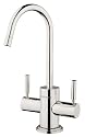 Everpure EV9000-85 Designer Series Hot/Cold Drinking Water Faucet, Polished Stainless Steel