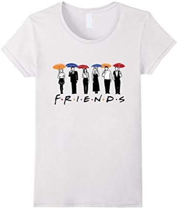 Women's FRIENDS TV SHOW T-SHIRT Medium White