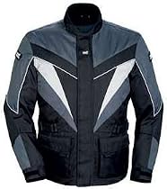 TOURMASTER/CORTECH SABER MOTORCYCLE JACKET SILVR/BLACK SIZE:XLG