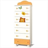 Azur Savana Line Lion Tall Chest of Drawers