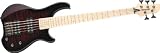 Fernandes Tremor 5X 5 String Electric Bass - Black Cherry Burst